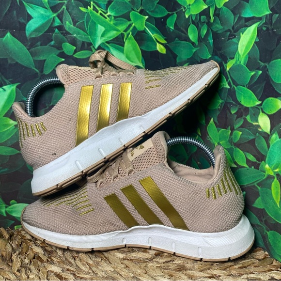 Adidas swift run ash pearl pink gold white - Picture 5 of 7